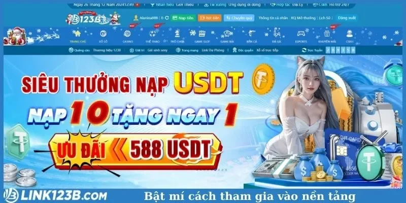 Bật mí cách tham gia vào nền tảng