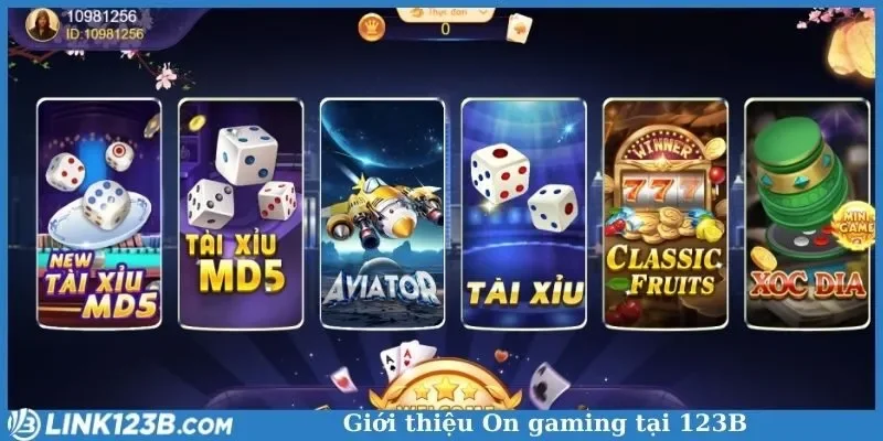 Giới thiệu On gaming tại 123B