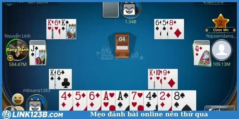 Mẹo đánh bài online nên thử qua