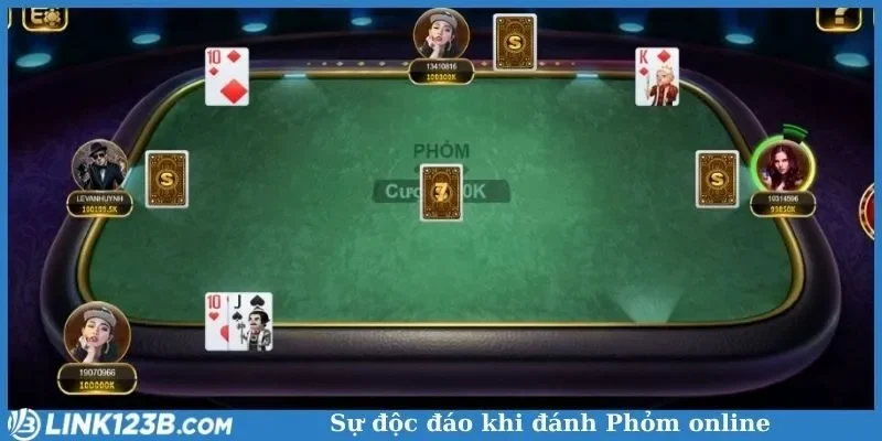 Sự độc đáo khi đánh Phỏm online