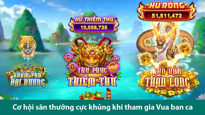 Khám phá các tính năng trong game Vua bắn cá và cơ hội săn thưởng khủng